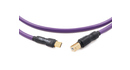 Przewód USB 2.0 typu C-B Melodika MDUCB35 Purple 3,5m