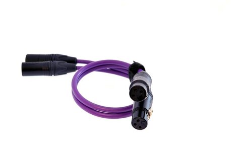 Przewód Interkonekt 2 x XLR-XLR 0,7m Melodika MD2X07