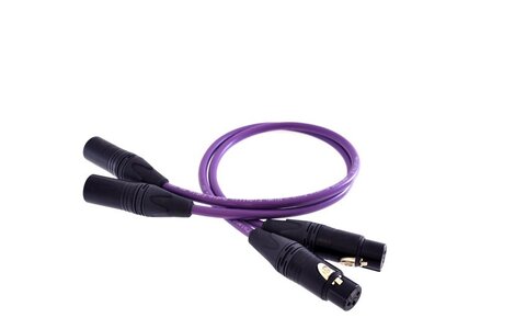 Przewód Interkonekt 2 x XLR-XLR 2,5m Melodika MD2X25