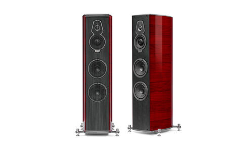 Kolumny Podłogowe Sonus Faber Homage Serafino G2 Czerwone