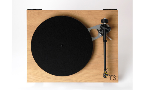Gramofon z Wkładką Nd3 Rega P3 Planar 3 Dąb