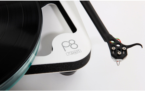 Gramofon Analogowy z Wkładką Apheta 3 Rega P8 Planar 8 Biały