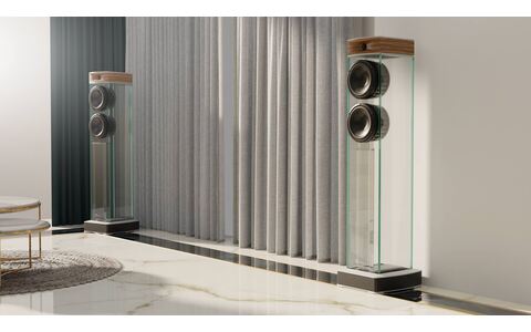 Przezroczyste Kolumny Podłogowe Waterfall Audio Niagara XT2