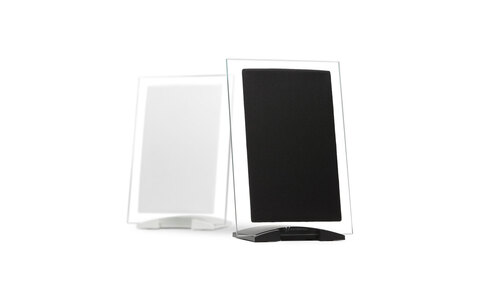 Przezroczysty Głośnik Podstawkowy On Wall Waterfall Audio Hurricane Evo