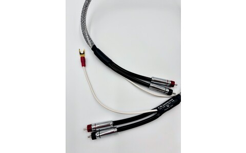 Przewód Interkonekt Gramofonowy RCA HiDiamond Phono Top Silver 1,0m