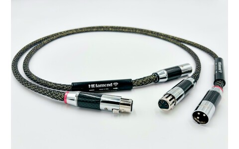 Przewód Interkonekt XLR HiDiamond XLR Performance Gold 1,0m