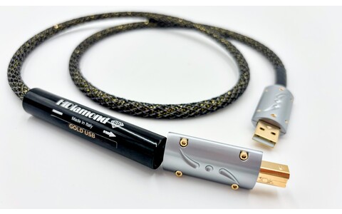 Przewód Interkonekt USB HiDiamond Gold USB 1,0m