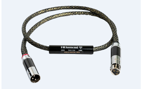 Kabel Cyfrowy XLR AES HiDiamond Gold Digital AES 1,0m