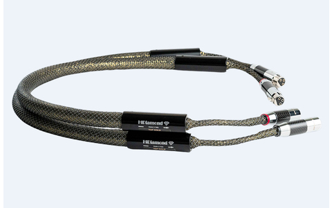 Przewód Interkonekt XLR HiDiamond XLR Top Gold 1,0m