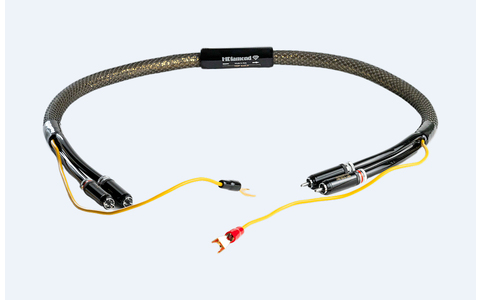 Przewód Interkonekt Gramofonowy RCA HiDiamond Phono Top Gold 1,0m