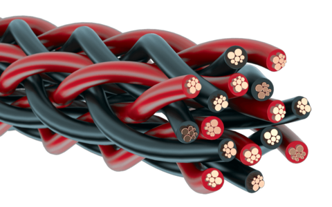 Zakonfekcjonowany Kabel Głośnikowy 2 x 2,5m Kimber Kable 8PR