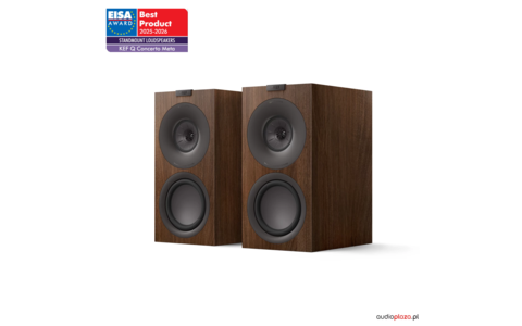 KEF Q Concerto Orzech Walnut Fronty