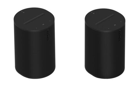 Zestaw Głośników Sieciowych 2x Sonos Era 100 Czarny