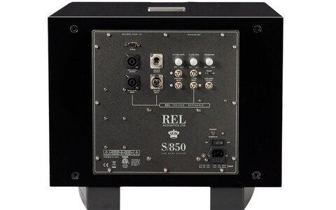 Aktywny Subwoofer Muzyczny REL S/850 Czarny Połysk