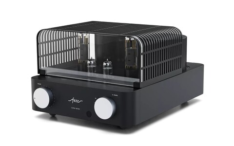 Lampowy Wzmacniacz Stereo Fezz Audio Luna Mini EVO Black Ice kratka