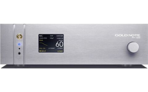 Przedwzmacniacz Gramofonowy Gold Note PH-1000 Line Srebrny