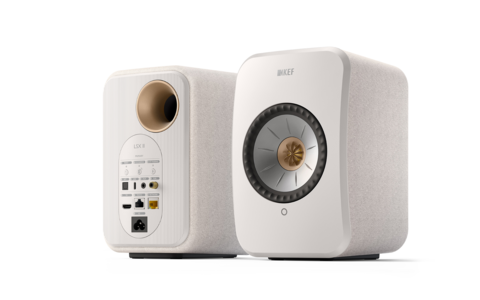 Bezprzewodowe Aktywne Kolumny Podstawkowe KEF LSX II Cotton White