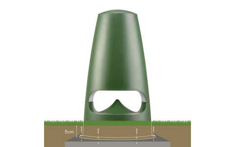 Głośnik Zewnętrzny Wodoodporny Triangle Garden 7 Zielony