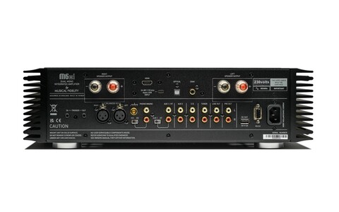 Wzmacniacz Stereo Musical Fidelity M6xi Czarny rear
