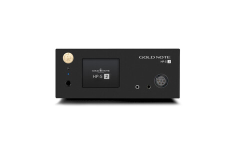 Wzmacniacz Słuchawkowy Gold Note HP-5.2 Czarny