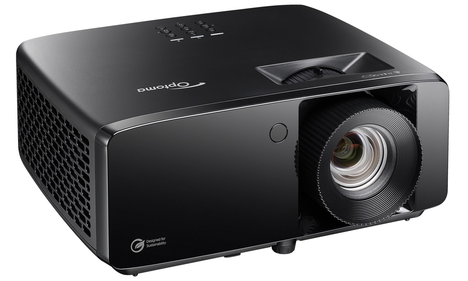 Projektor Laserowy 4K UHD Optoma UHZ67 Czarny - tył i złącza