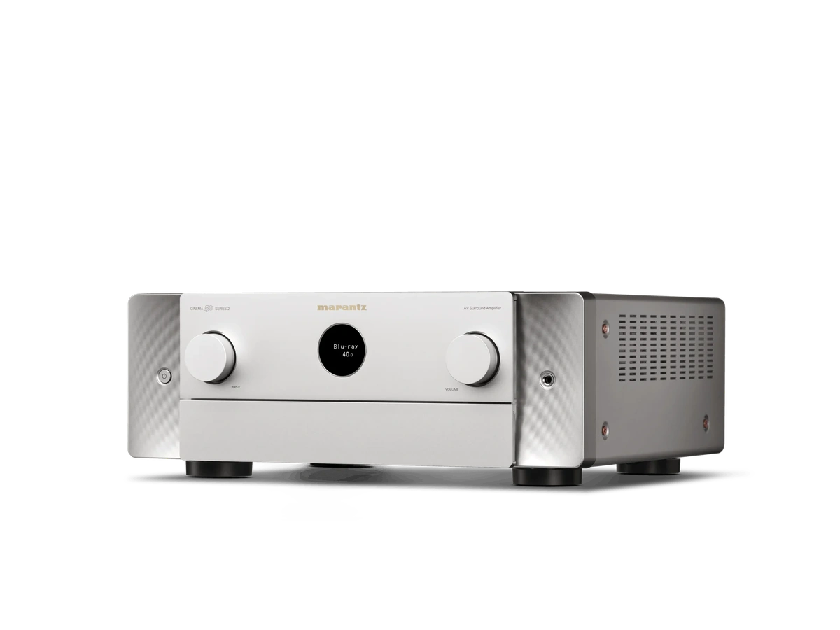 Amplituner Kina Domowego 9.4 Marantz CINEMA 50 Series 2 Srebrny - przód urządzenia