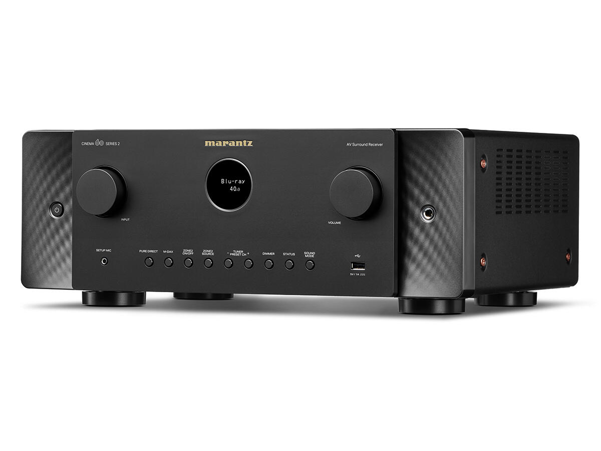 Amplituner Kina Domowego 7.2 z DAB+ Marantz CINEMA 60 DAB S2 Czarny - przód urządzenia