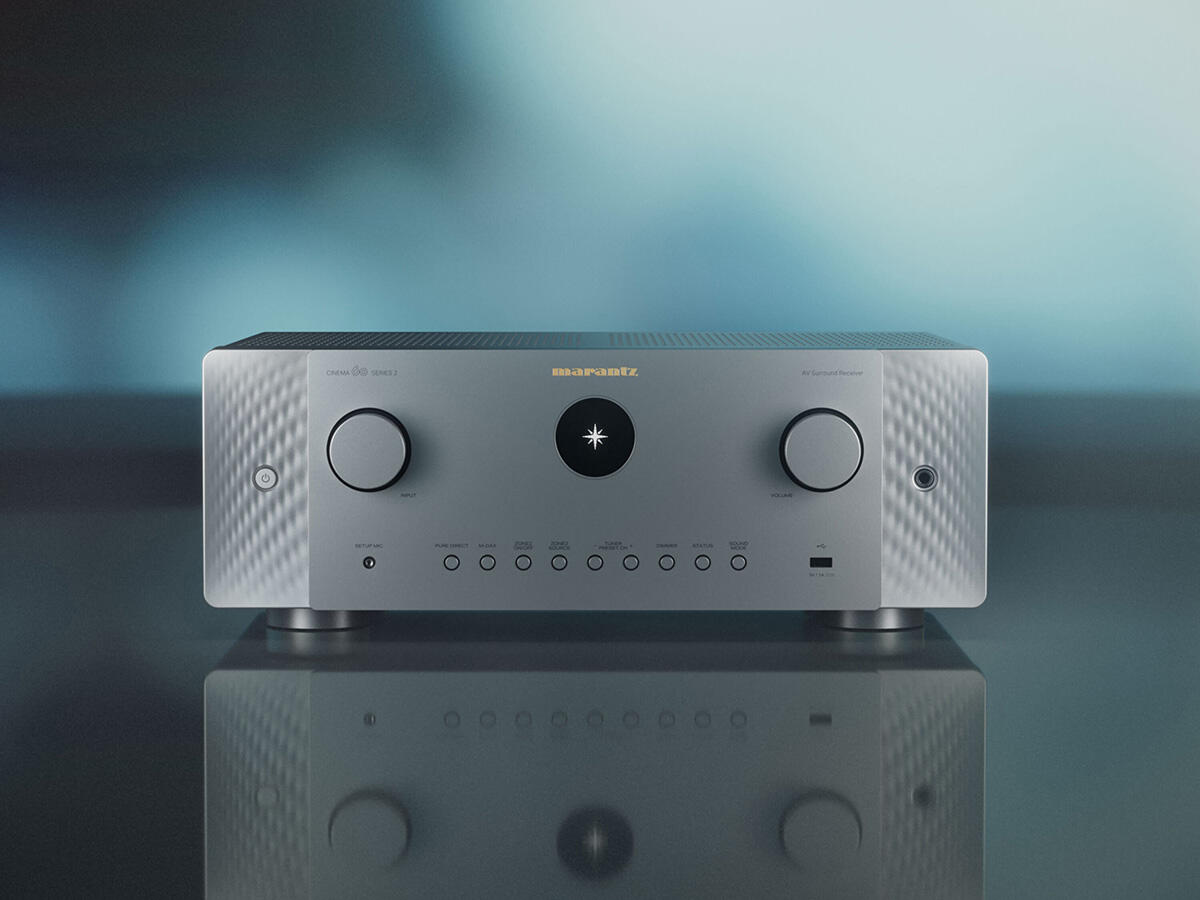 Amplituner Kina Domowego 7.2 z DAB+ Marantz CINEMA 60 DAB S2 Srebrny - tył i złącza