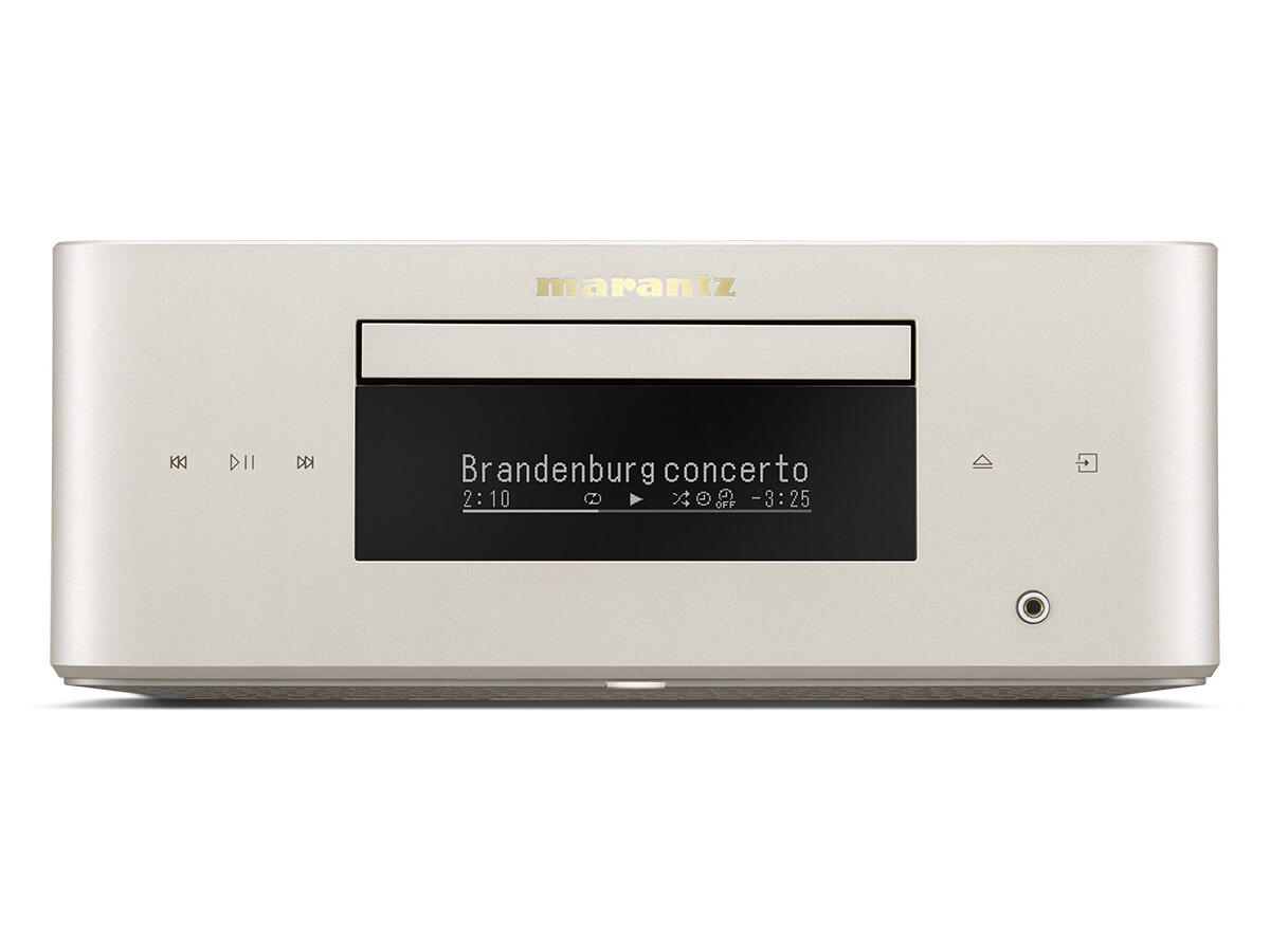 Kompaktowy System Stereo All-in-One Marantz M-CR60n DAB Złoty - tył i złącza