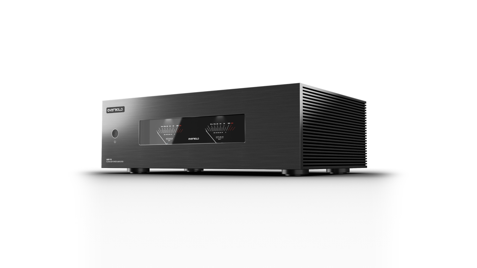 Końcówka Mocy Stereo Klasa AB EverSolo AMP-F8 Czarny - tył i złącza