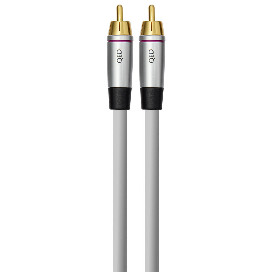 Przewód koaksjalny QED Performance Coaxial 0,75m - budowa i ekranowanie