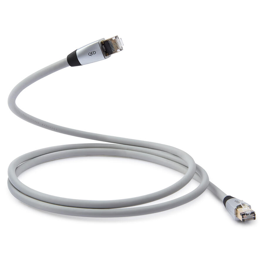 Przewód sieciowy RJ45 QED Performance Ethernet 0,75m - wtyk i przewód