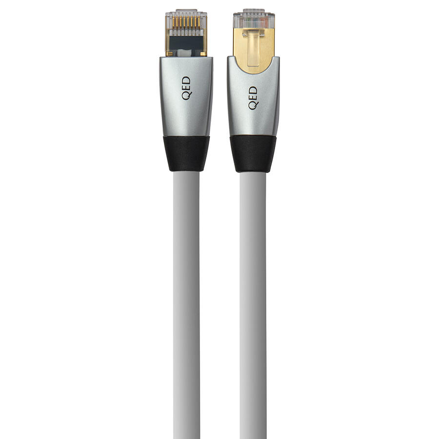 Przewód sieciowy RJ45 QED Performance Ethernet 3,0m - konstrukcja i złącze